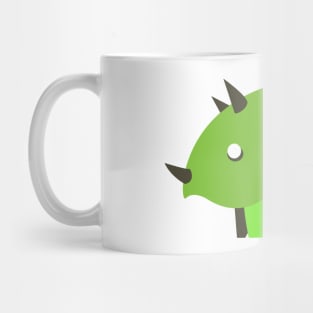 Baby Triceratops Cartoon Icon Mug